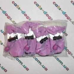 Шиті бузкові чобітки для той-тер'єра, чихуахуа, йорка, шпиця